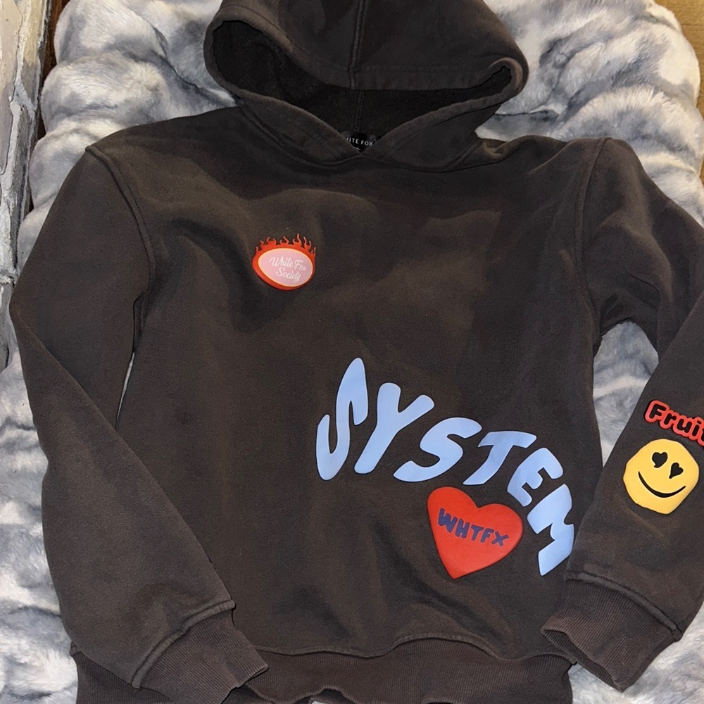 White Fox Special Limited Edition Graphic Hoodie - Excellent Condition XS/S - Picture 2 of 6